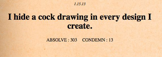 Funniest Creative Confession